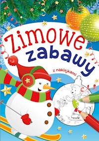 Zimowe zabawy z naklejkami - Wiesław Drabik - książka