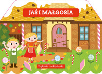 Bajkowe rozkładanki. Jaś i Małgosia - van Dooren Nicole - książka