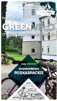 Województwo podkarpackie. Nie tylko Green Velo. Mapa tras rowerowych -  - książka