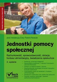 Jednostki pomocy społecznej + CD - Pawka-Nowak Ewa - książka
