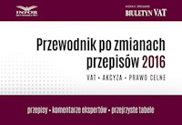 Przewodnik po zmianach przepisów 2016 -  - książka
