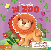 Książka z szablonem Zwierzęta w zoo -  - książka