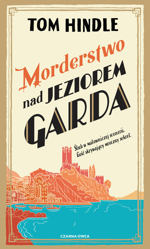 Okładka książki Morderstwo nad jeziorem Garda