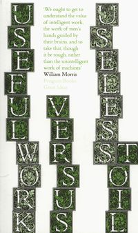 Useful Work versus Useless Toil - William Morris - książka