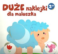 Duże naklejki dla maluszka Owieczka -  - książka