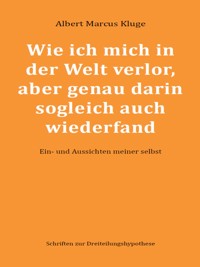 Wie ich mich in der Welt verlor, aber genau darin sogleich auch wiederfand - Albert Marcus Kluge - ebook
