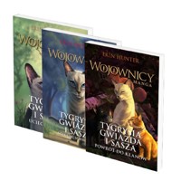Pakiet: Tygrysia Gwiazda i Sasza. Cykl Wojownicy. Manga. Tom 1-3 - Erin Hunter - książka