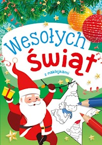Wesołych Świąt z naklejkami - Wiesław Drabik - książka