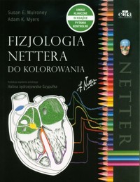 Fizjologia Nettera do kolorowania - S.E. Mulroney - książka