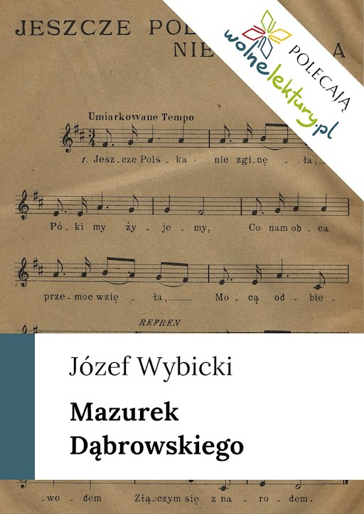 Okładka książki Mazurek Dąbrowskiego