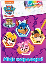 Psi Patrol Dodaj kolorów! Barwne przygody piesków -  - książka