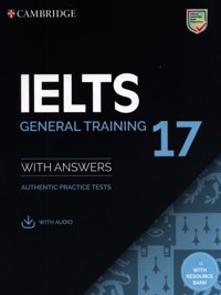 IELTS 17 General Training Student's Book with Answers with Audio with Resource Bank - - książka