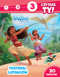 1, 2, 3, czytasz ty! Poziom 3. Festiwal latawców.  Disney Vaiana. Skarb oceanu - Elżbieta Lekan - książka