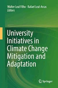 University Initiatives in Climate Change Mitigation and Adaptation -  - ebook