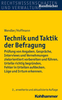 Technik und Taktik der Befragung - Helmut Hoffmann - ebook