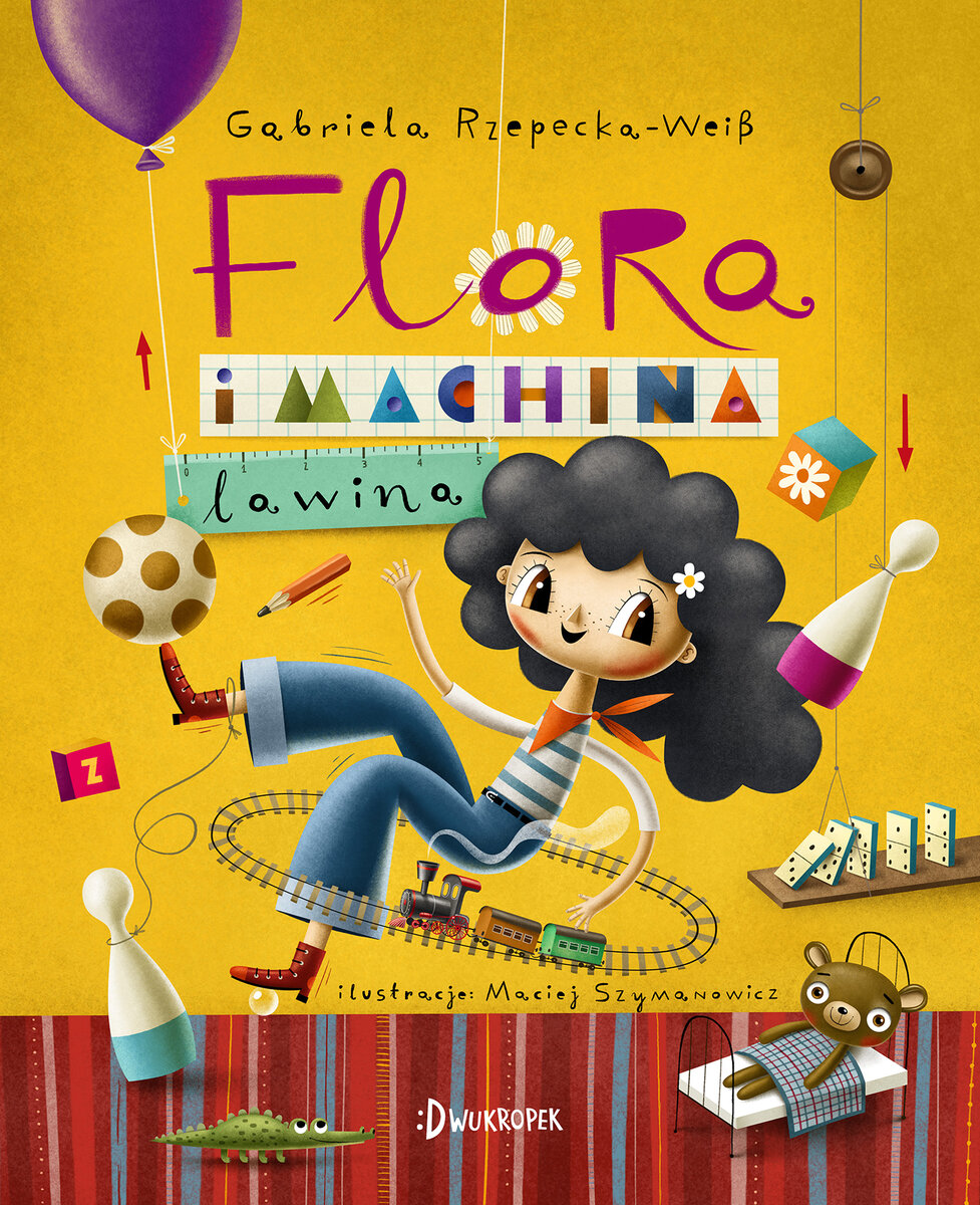 Flora i Machina-Lawina - Gabriela Rzepecka-Weiss - książka