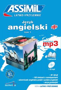 Język angielski łatwo i przyjemnie Tom 1 B1 MP3 Poziom B1 - Frąckowiak Karolina - książka