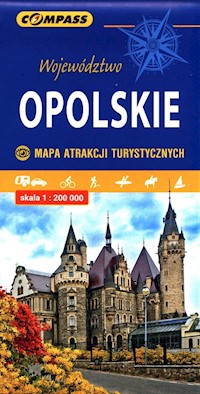 Województwo Opolskie  Mapa atrakcji turystycznych 1:200 000 -  - książka