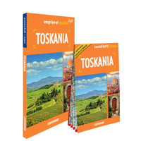 Toskania. Przewodnik light + mapa -  - książka