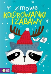 Zimowe kolorowanki i zabawy z szopem - zbiorowa praca - książka