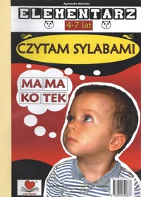 Elementarz 4-7 lat Czytam sylabami -  - książka