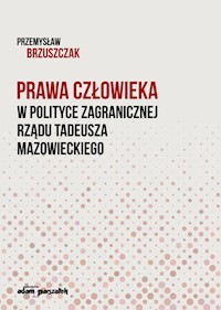 Prawa człowieka w polityce zagranicznej rządu Tadeusza Mazowieckiego - Brzuszczak Przemysław - książka