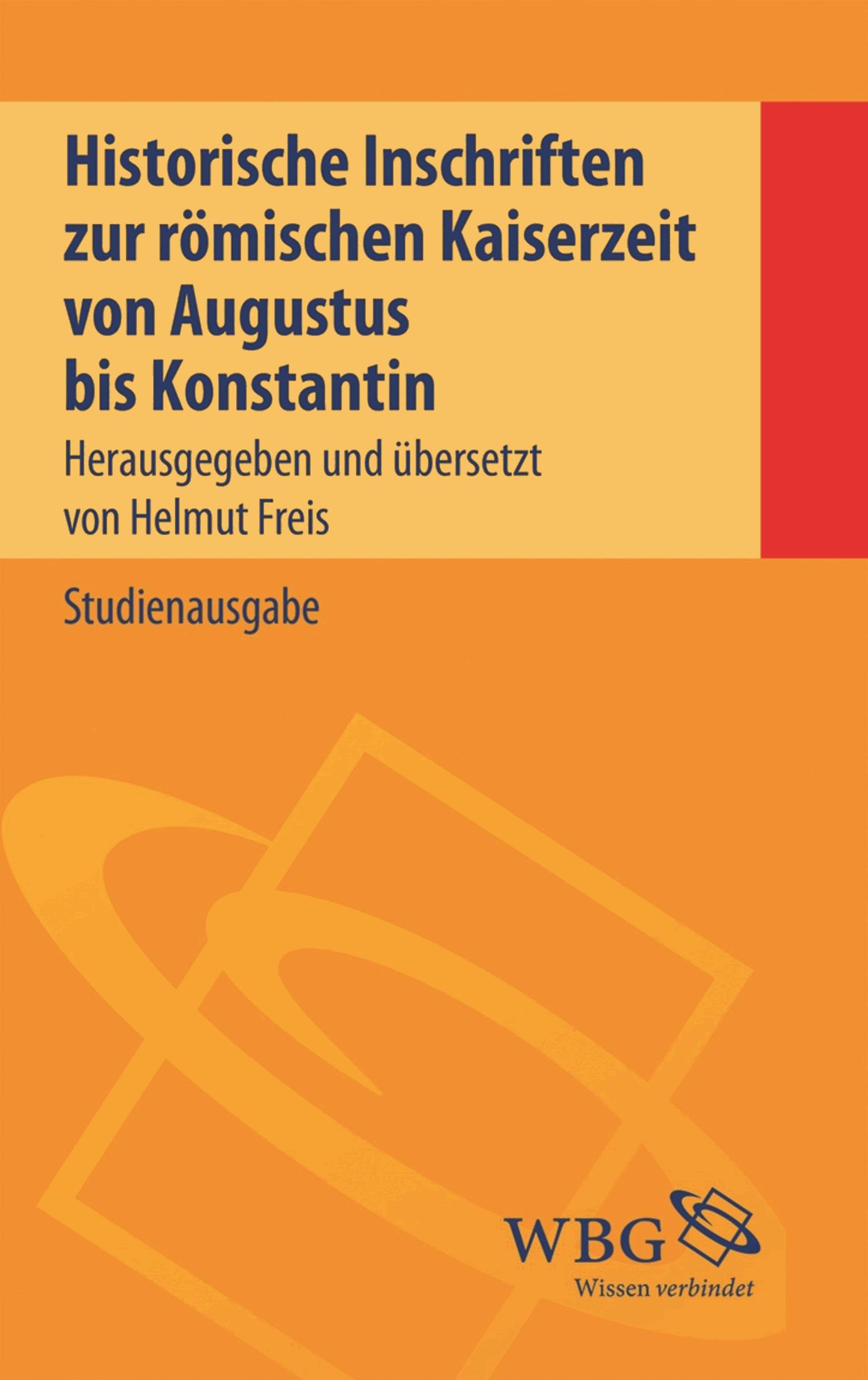 Historische Inschriften zur römischen Kaiserzeit
