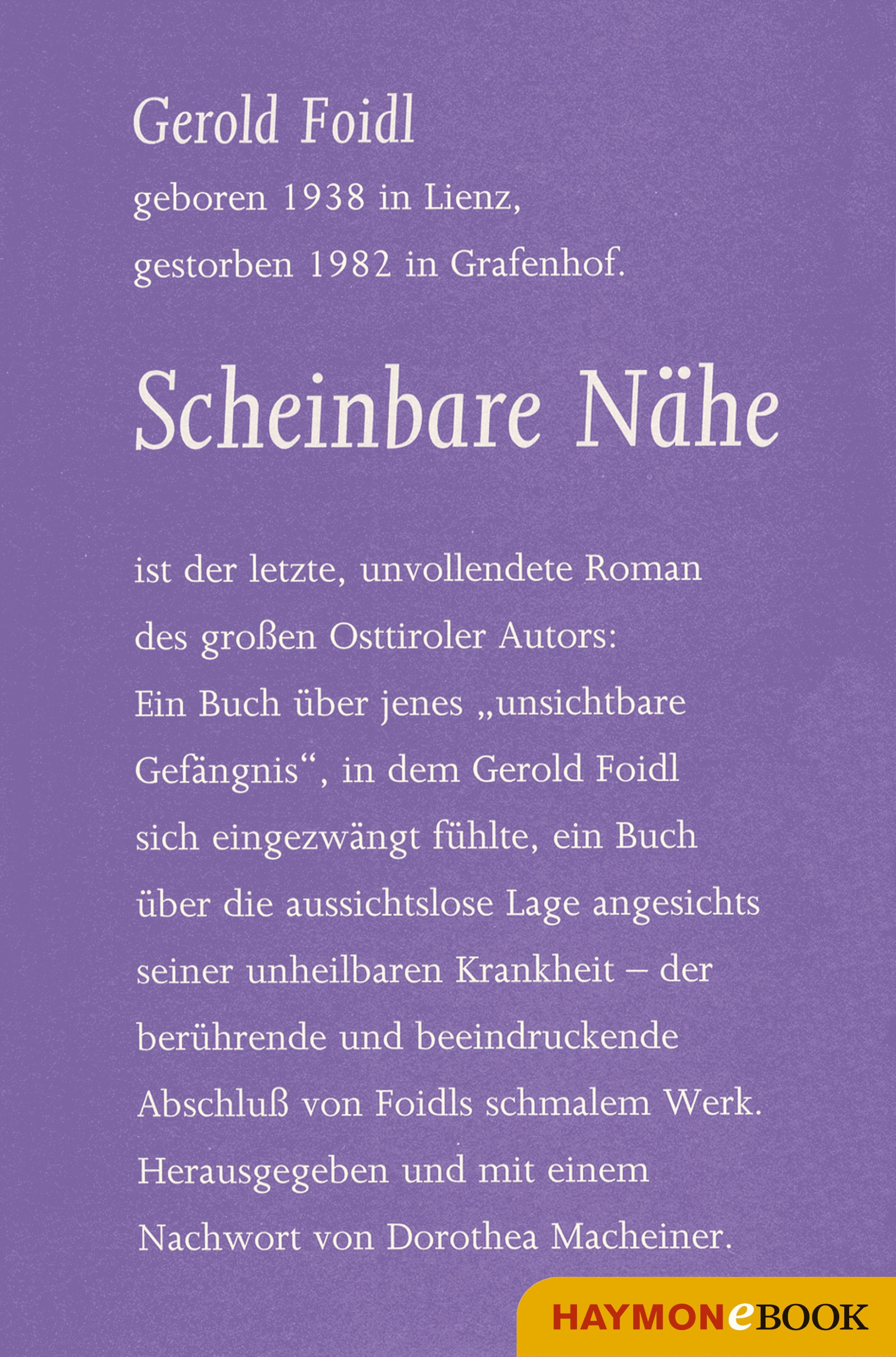 Scheinbare Nähe
