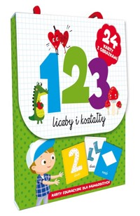 123 Liczby i kształty. Karty edukacyjne dla najmłodszych - zbiorowa praca - książka