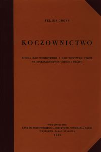 Koczownictwo - Gross Feliks - książka