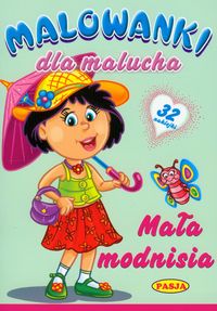 Mała modnisia Malowanki dla malucha -  - książka