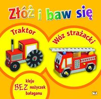 Złóż i baw się: Traktor, wóz strażacki -  - książka