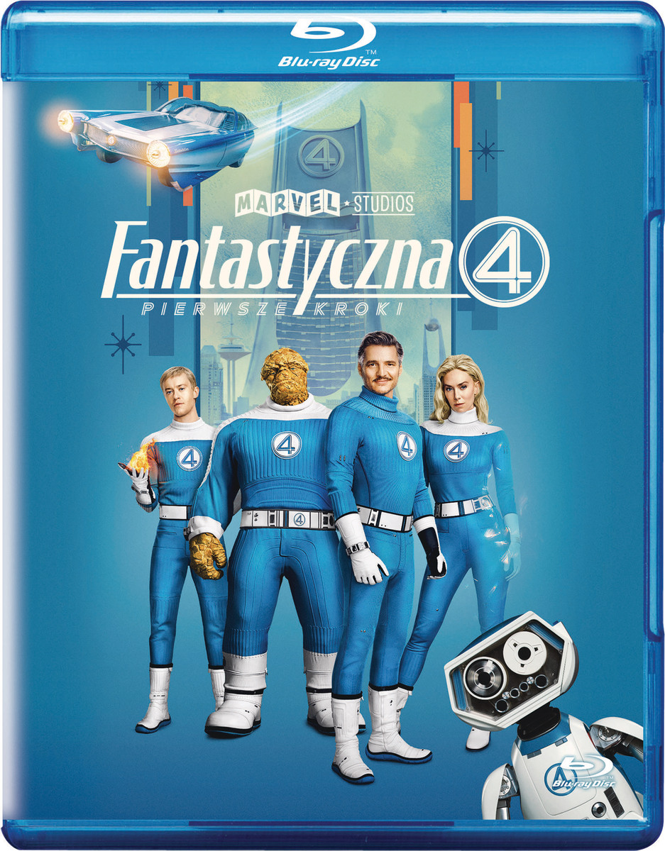 Fantastyczna Czwórka: Pierwsze kroki (Blu-ray) -  - książka