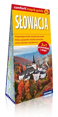 Słowacja map&guide XL 2w1: przewodnik i mapa -  - książka