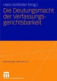 Die Deutungsmacht der Verfassungsgerichtsbarkeit -  - ebook
