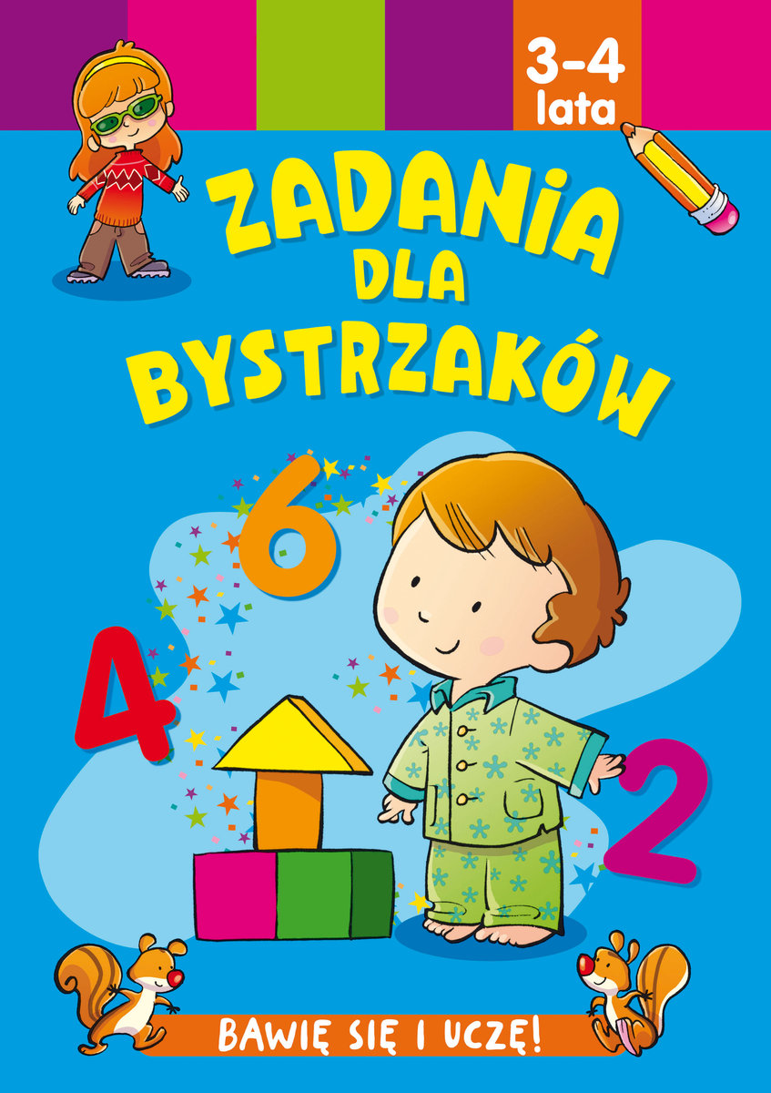 Zadania dla bystrzaków 3-4 lata - Jesus Lopez (ilustr.) - książka
