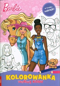 Barbie Kolorowanka według kodu -  - książka