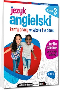 Język angielski Klasa 3 Karty pracy w szkole i w domu -  - książka