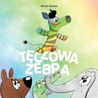 Tęczowa zebra - Opaska Marek - książka