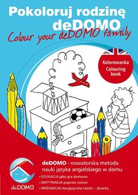 Pokoloruj rodzinę deDOMO - Wójcik Magdalena - książka