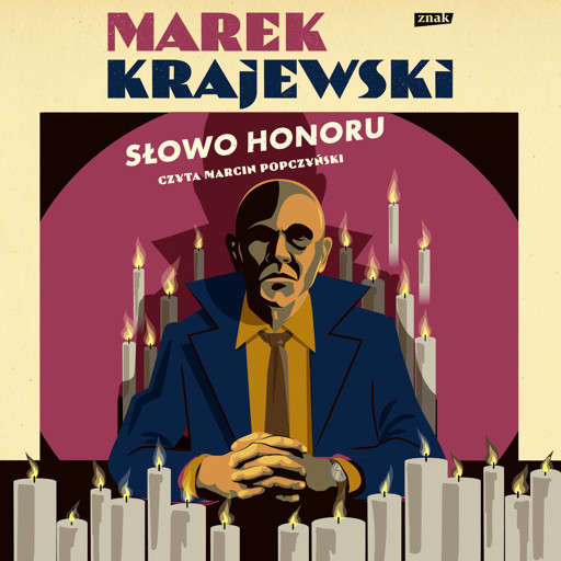 Okładka książki seria o Popielskim. Słowo honoru