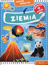Naklejki edukacyjne Ziemia -  - książka