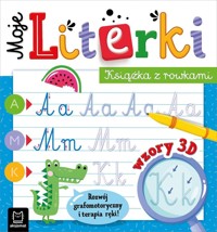 Moje literki. Książka z rowkami - Bogusław Michalec - książka