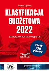 Klasyfikacja Budżetowa 2022 - Krystyna Gąsiorek - książka