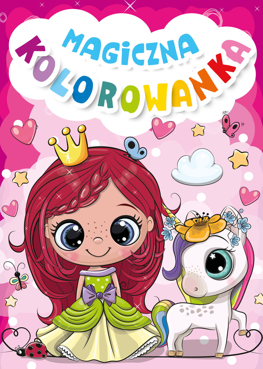 Magiczna kolorowanka - zbiorowa praca - książka