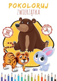 Pokoloruj zwierzątka -  - książka