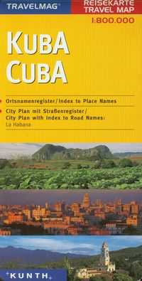 Travelmag Cuba 1:800000 -  - książka