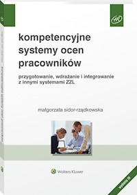 Kompetencyjne systemy ocen pracowników - Małgorzata Sidor-Rządkowska - książka