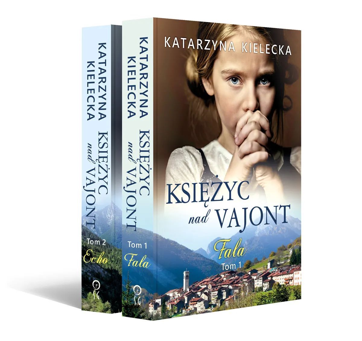 Pakiet - Księżyc nad Vajont: Fala / Echo - Katarzyna Kielecka - książka
