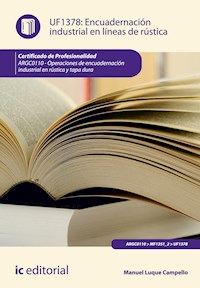 Encuadernación industrial en líneas de rústica. ARGC0110 - Manuel Luque Campello - ebook